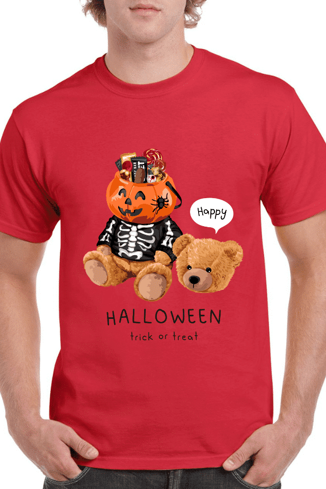 Tricou personalizat Bărbați - Happy Hollowen