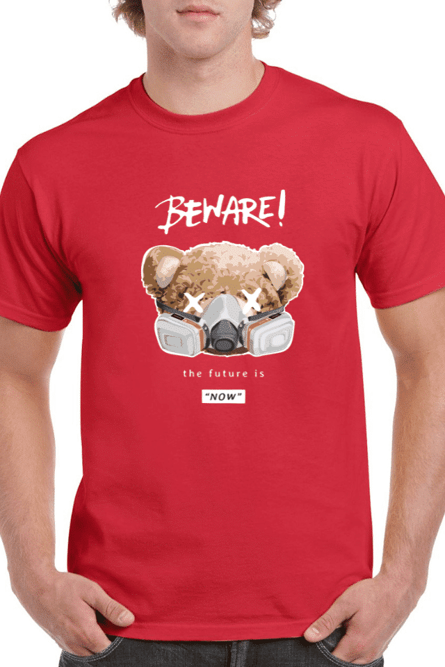 Tricou personalizat Bărbați - Beware! The future is NOW
