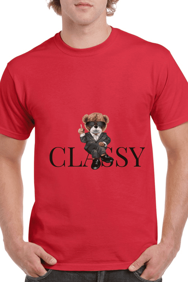 Tricou personalizat Bărbați - Classy Bear