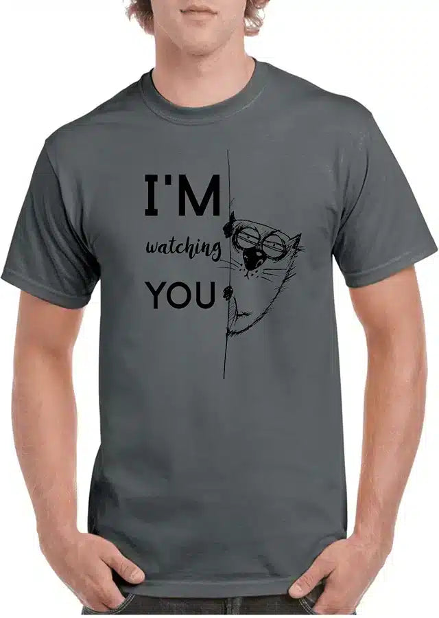 Tricou personalizat Bărbați - I'M watching YOU