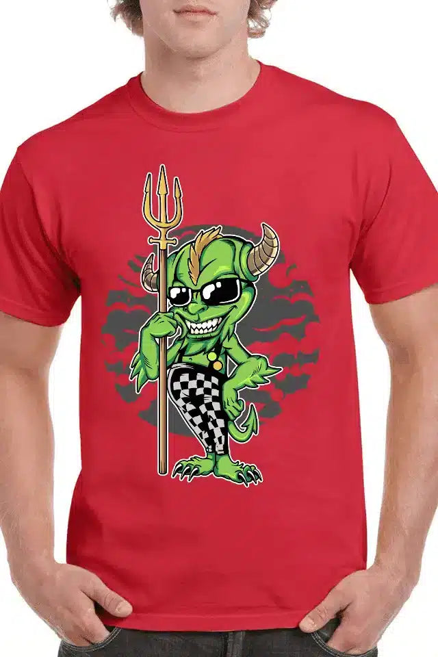 Tricou personalizat Bărbați - Green Devil