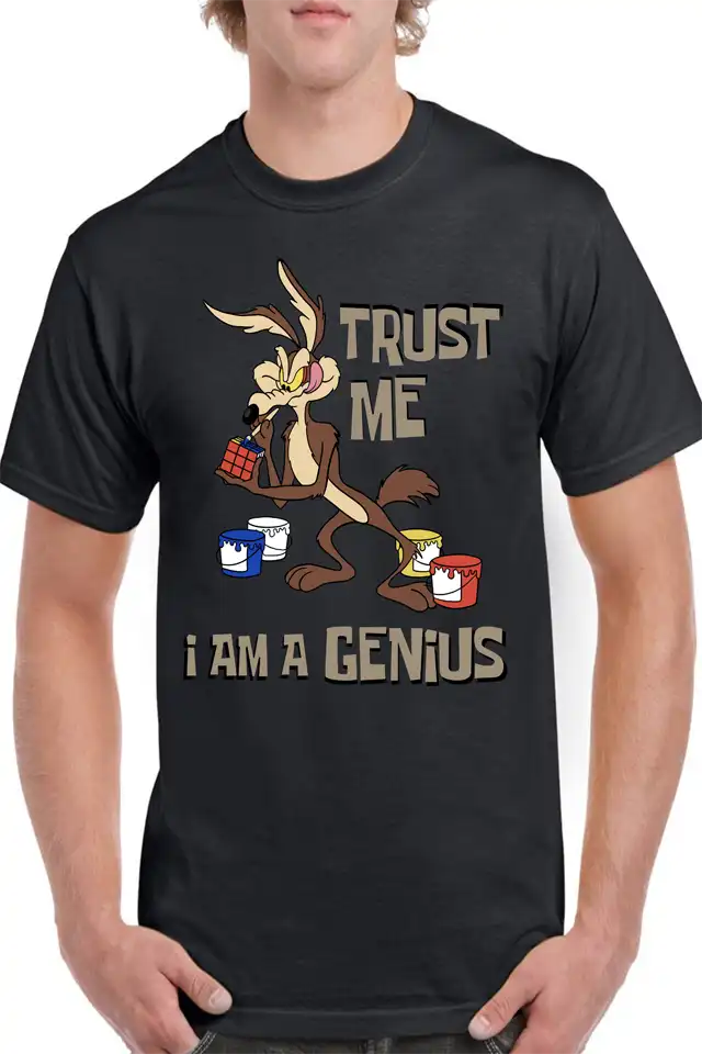 Tricou personalizat Bărbați - Trust me i am a GENIUS