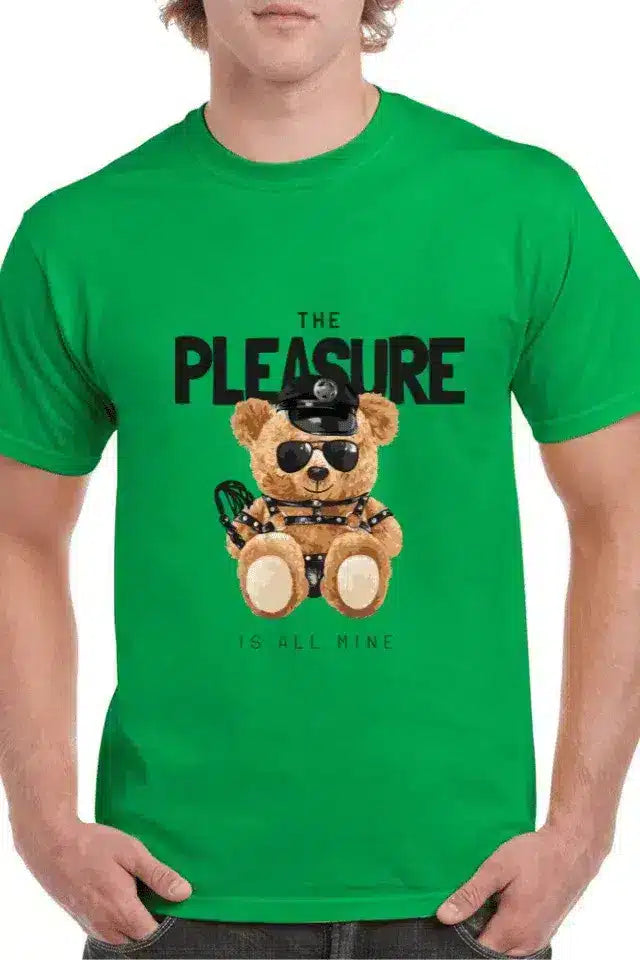 Tricou personalizat Bărbați - "the pleasure is all mine"