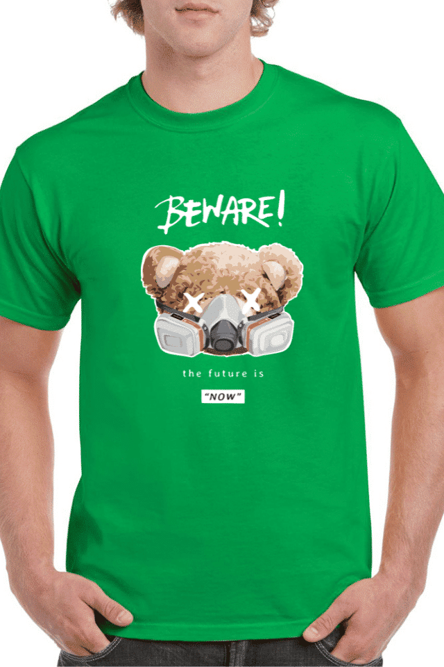 Tricou personalizat Bărbați - Beware! The future is NOW