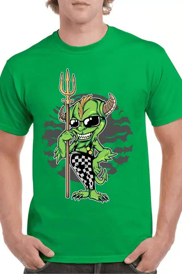 Tricou personalizat Bărbați - Green Devil