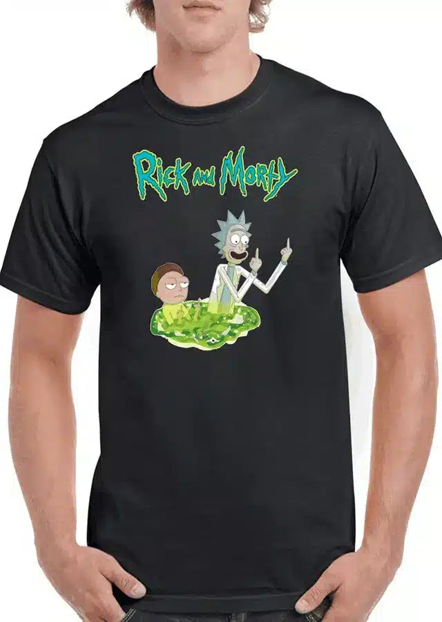 Tricou personalizat Bărbați - Rick și Morty