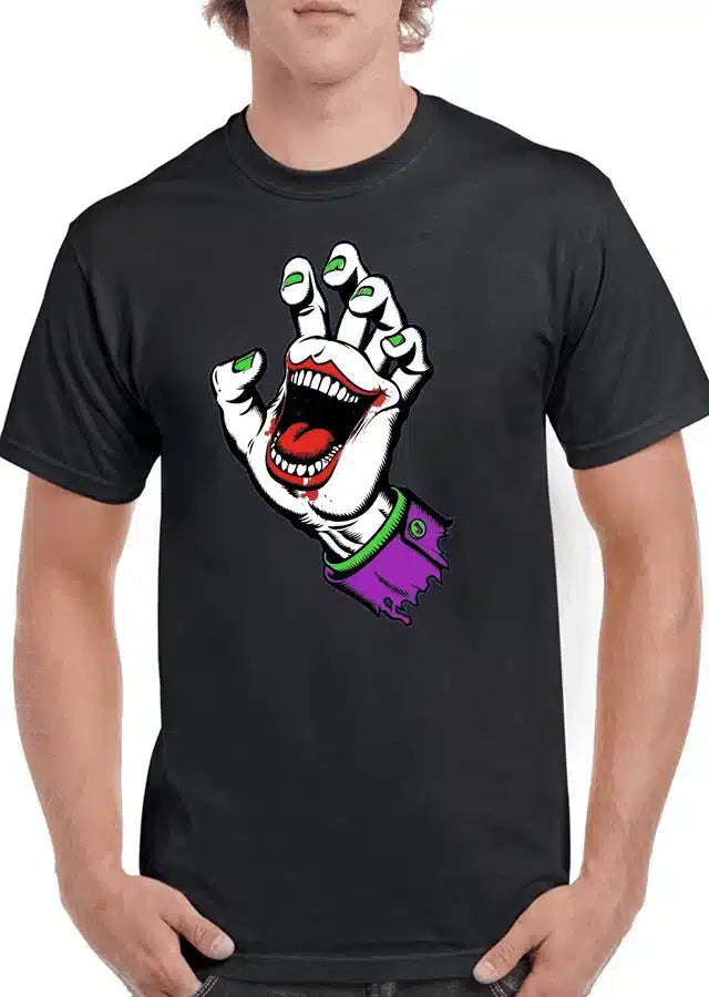 Tricou personalizat Bărbați - The hand of the joker