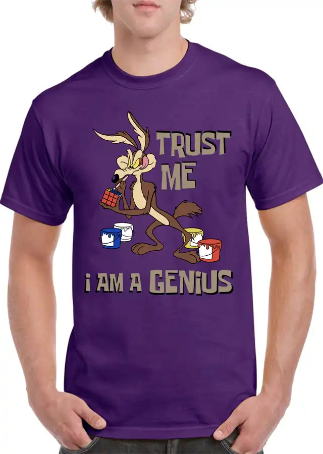 Tricou personalizat Bărbați - Trust me i am a GENIUS