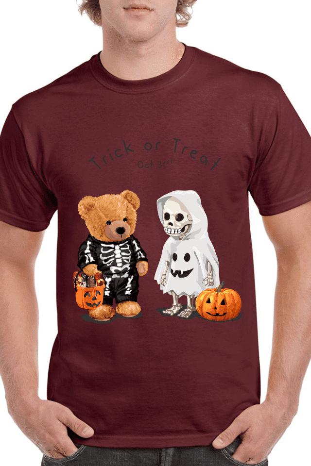 Tricou personalizat Bărbați - Trick or... Treat Bears