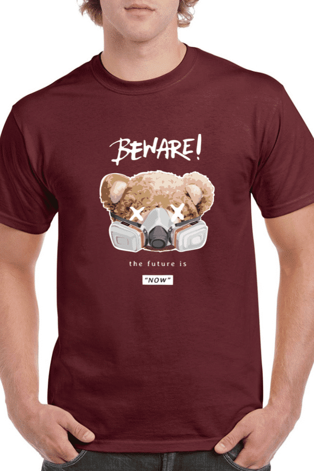 Tricou personalizat Bărbați - Beware! The future is NOW