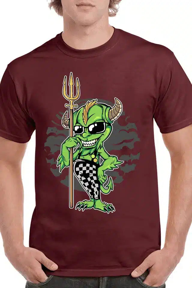 Tricou personalizat Bărbați - Green Devil