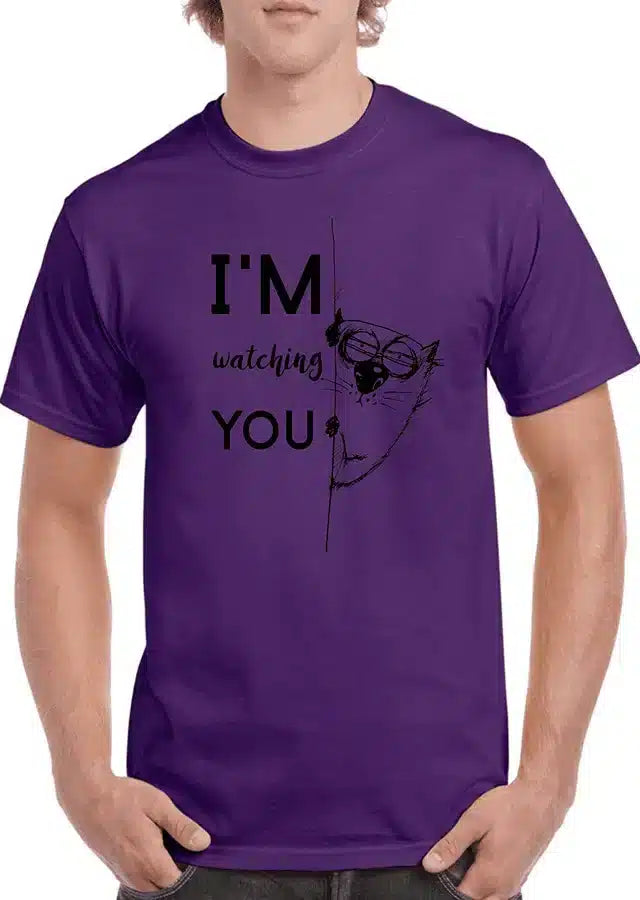 Tricou personalizat Bărbați - I'M watching YOU