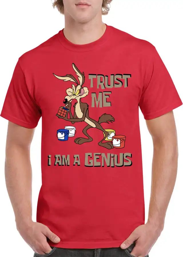 Tricou personalizat Bărbați - Trust me i am a GENIUS