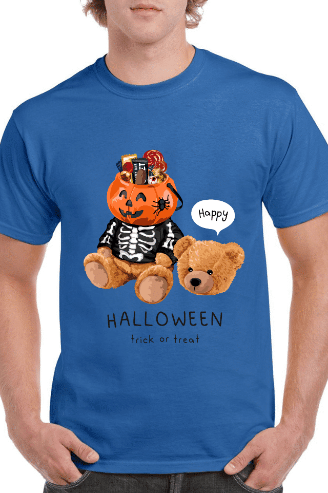 Tricou personalizat Bărbați - Happy Hollowen