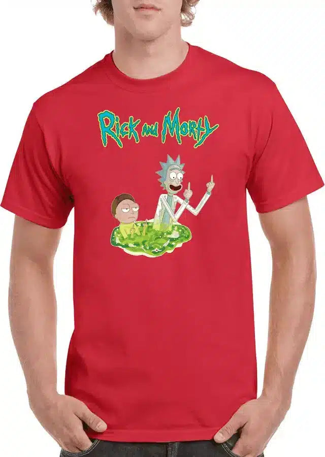 Tricou personalizat Bărbați - Rick și Morty