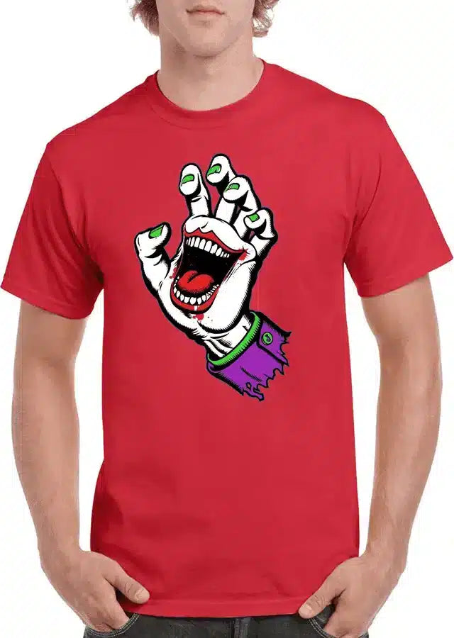 Tricou personalizat Bărbați - The hand of the joker