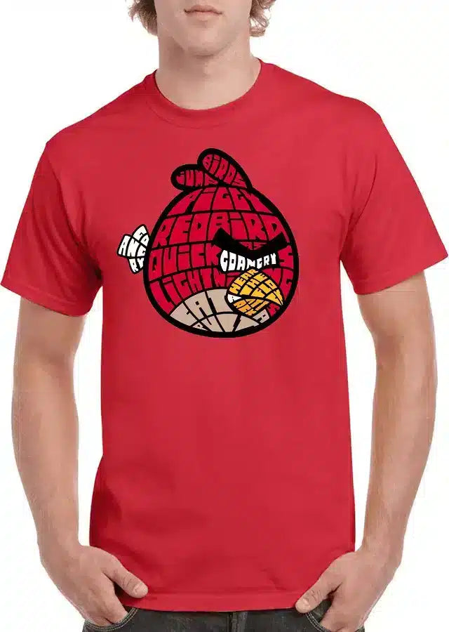Tricou personalizat Bărbați - Angry Birds