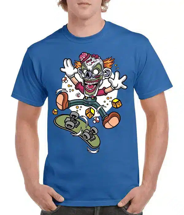 Tricou personalizat Bărbați - Joker on skateboard