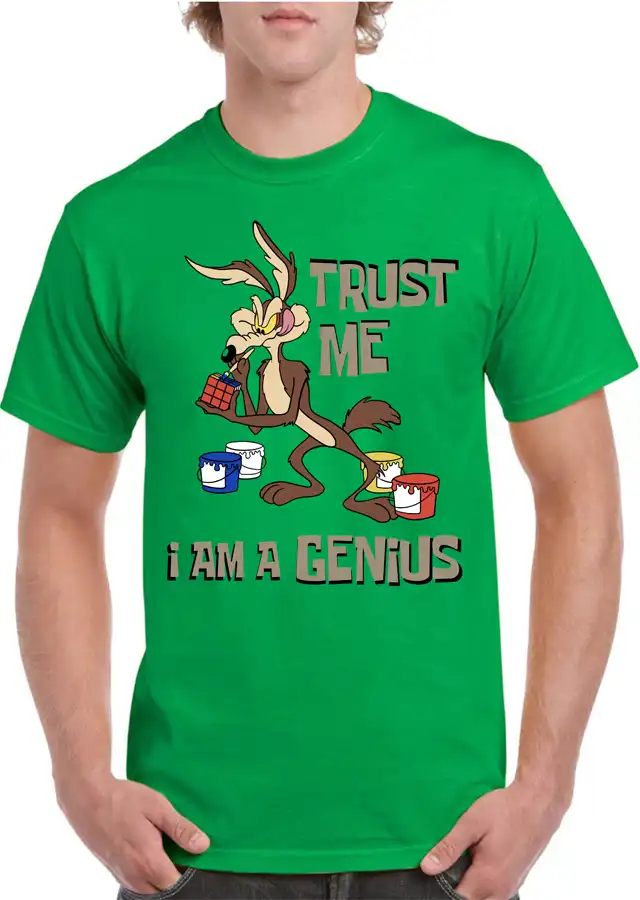 Tricou personalizat Bărbați - Trust me i am a GENIUS