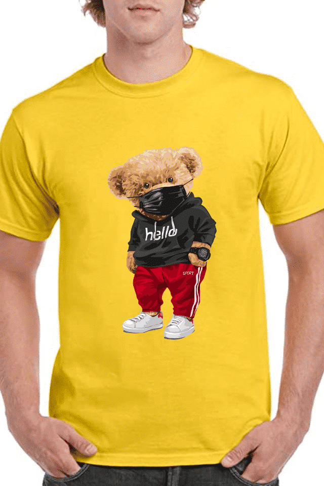 Tricou personalizat Bărbați - "Hello"
