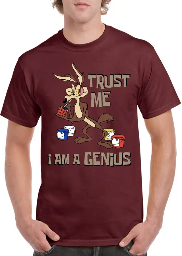 Tricou personalizat Bărbați - Trust me i am a GENIUS