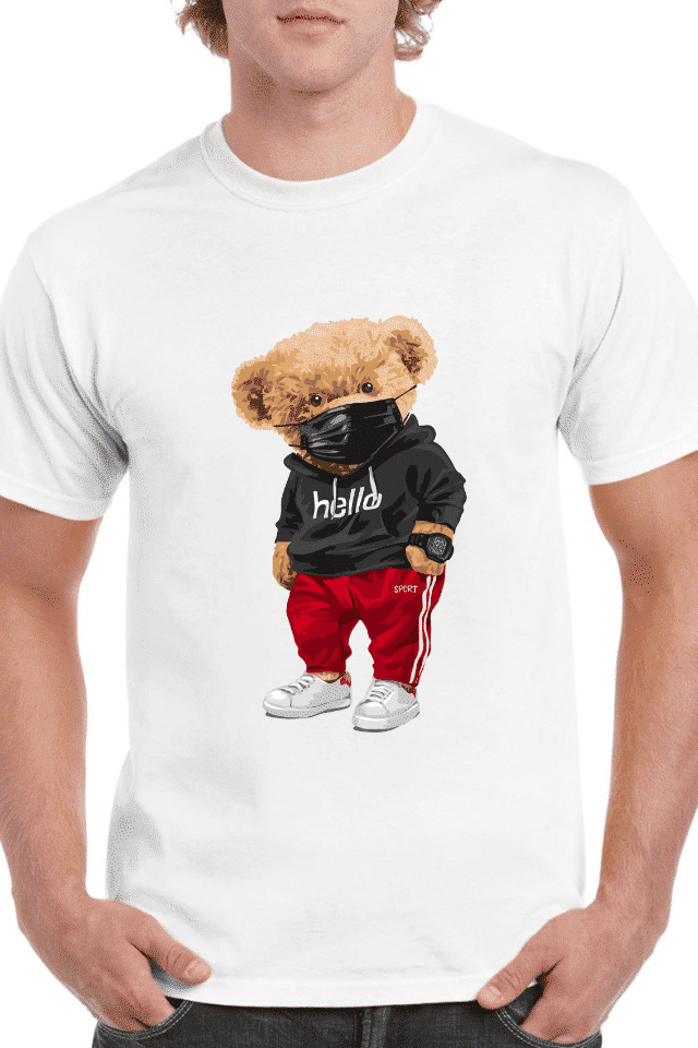 Tricou personalizat Bărbați - "Hello"