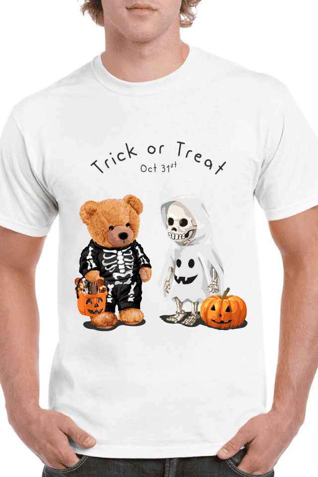Tricou personalizat Bărbați - Trick or... Treat Bears