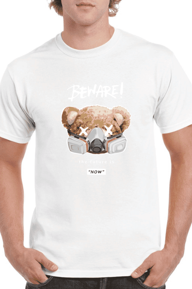 Tricou personalizat Bărbați - Beware! The future is NOW
