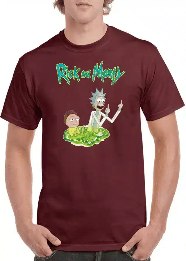 Tricou personalizat Bărbați - Rick și Morty
