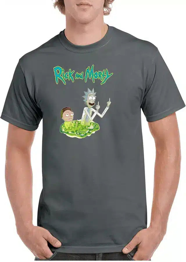 Tricou personalizat Bărbați - Rick și Morty