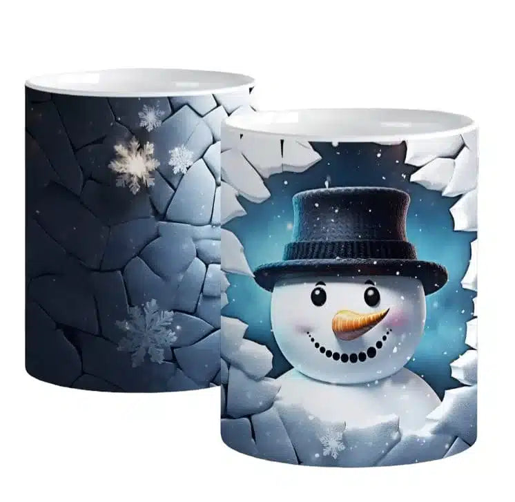 Cana personalizata, Om de zapada Model 24, Ceramica, Alb, 350 ml