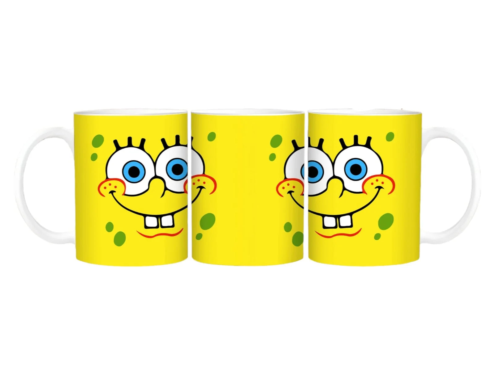 Cana personalizata, SpongeBob Best Model 3, Ceramica, Alb, 350 ml