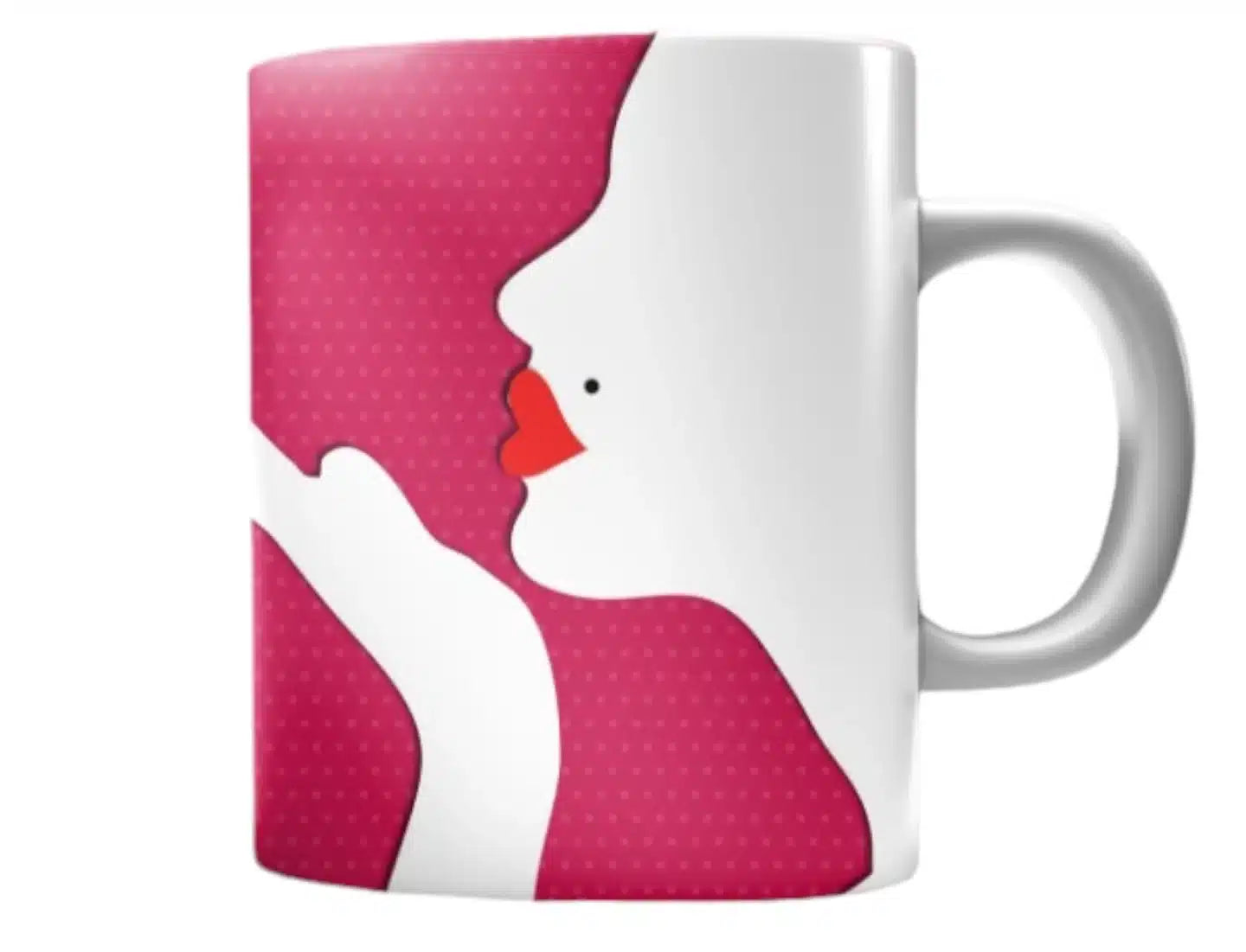 Cana personalizata, Happy women day, Ceramica, Alb, 350 ml